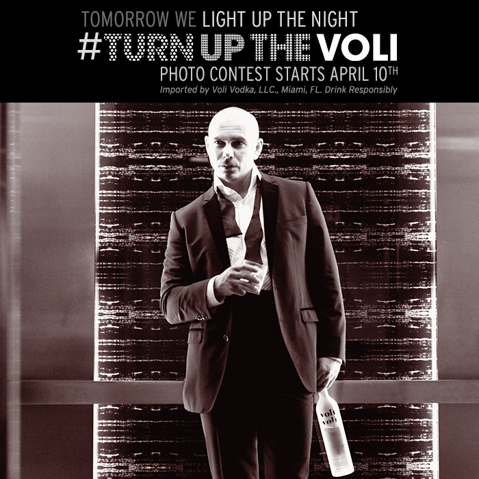 Win a Day with Pitbull sponsored by Voli Vodka