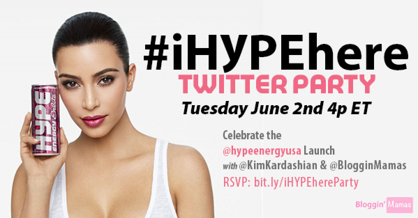 #iHYPEhere Twitter Party 6-2 at 4p EST