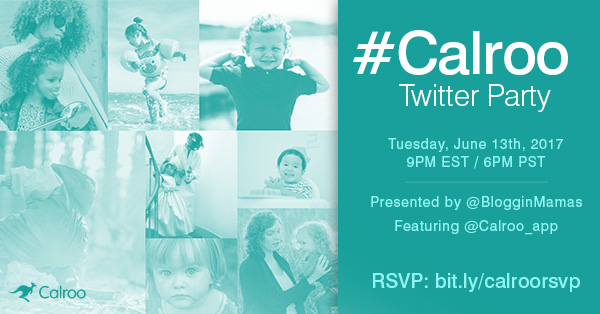 Calroo App Twitter Party 6-13-17 at 9p ET bit.ly/calroorsvp