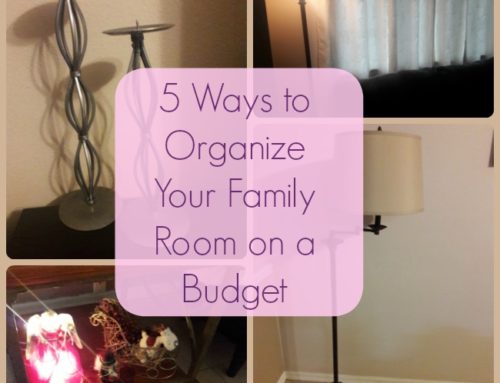 5 Ways to Organize Your Family Room on a Budget