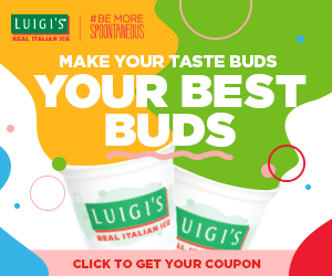 Get a $.75 off coupon for Luigi's Real Italian Ice
