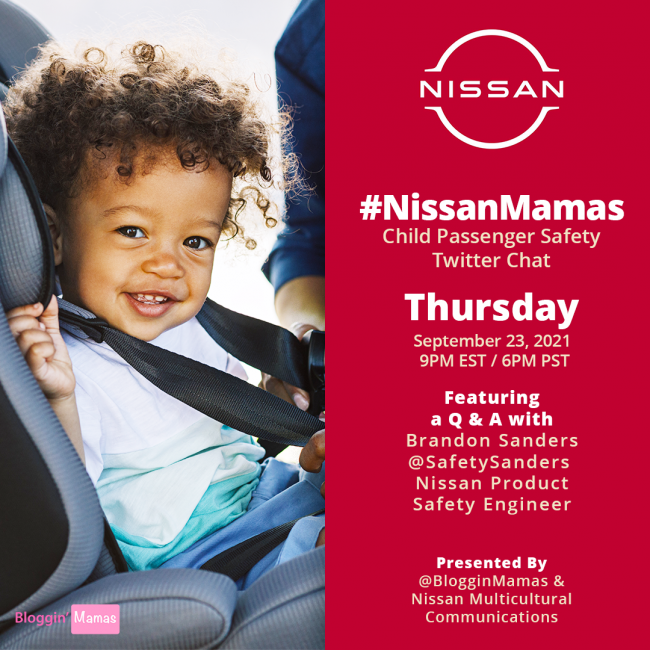 #NissanMamas Twitter Chat 9-23-21 at 9p ET